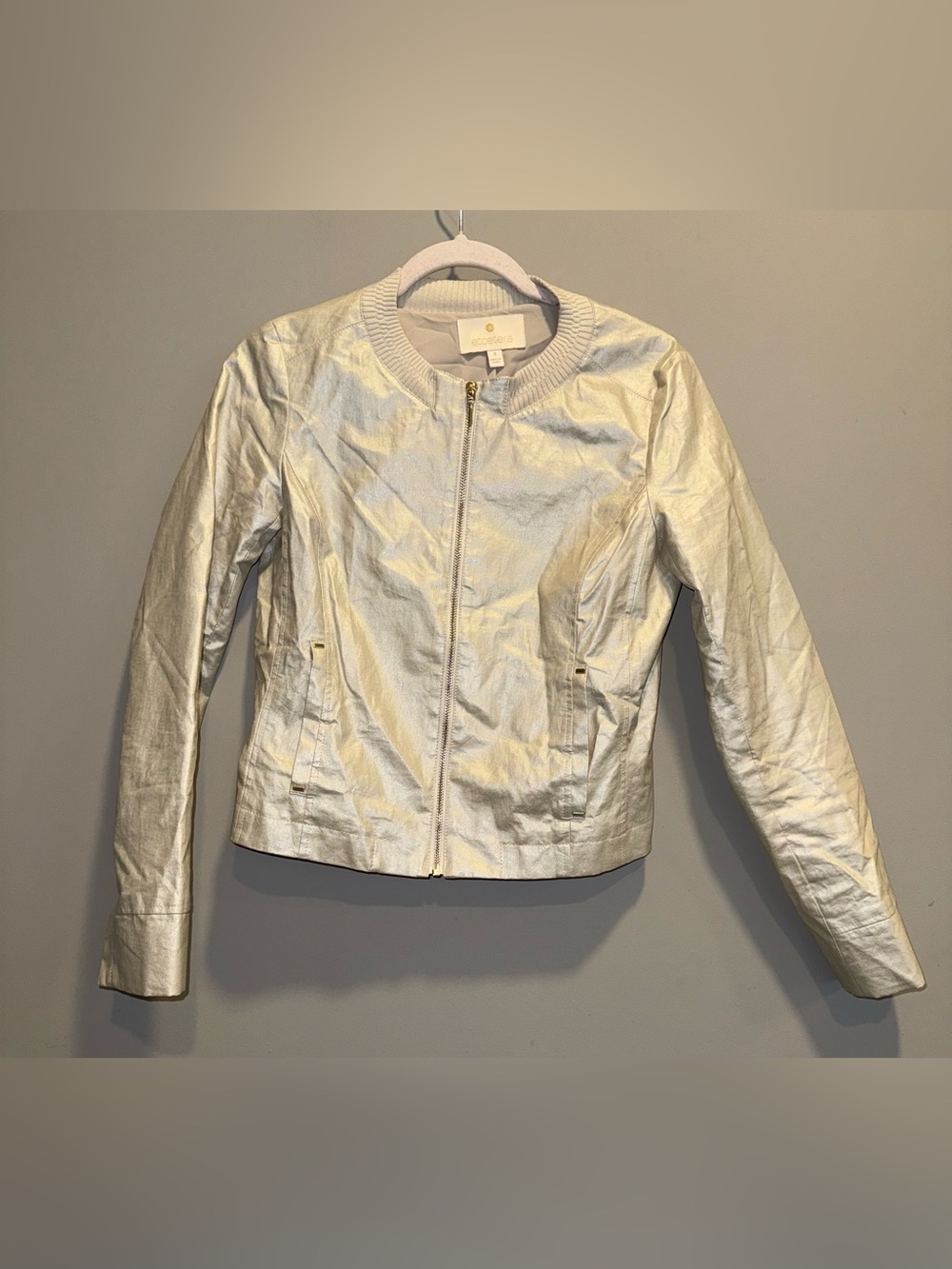 Etcetera Metallic Jacket size 4